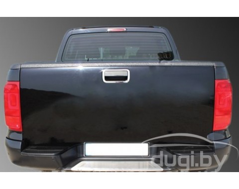 Хром накладка на задний бампер (нерж.) для Amarok Хром накладка на задний бампер (нерж.) для Amarok